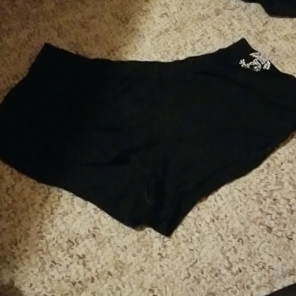 Pink - I Only Sleep In Pink - Small - Black Shorts